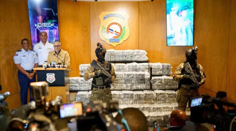DNCD incauta 564 paquetes de presunta cocaína