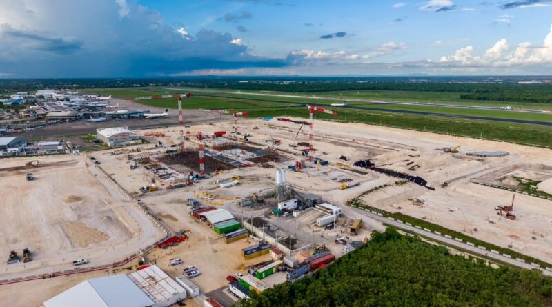 AERODOM avanza a buen ritmo en la construcción de la nueva terminal del Aeropuerto Internacional de Las Américas, José Francisco Peña Gómez